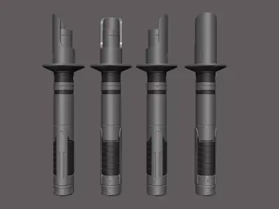 Ezra Lightsaber 3d digital download 3D print model