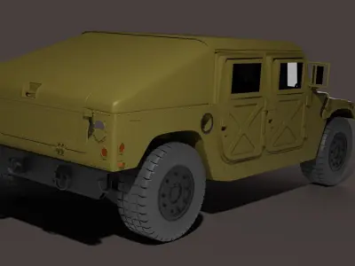 Humvee 3D model