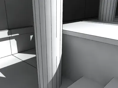 Knossos roman baths in cyprus Free 3D model