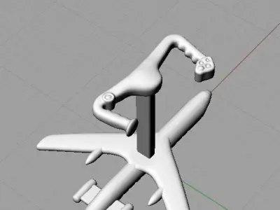 Zoponka aircraft 3D print model