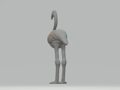 Flamingo 3D Model Free 3D print model