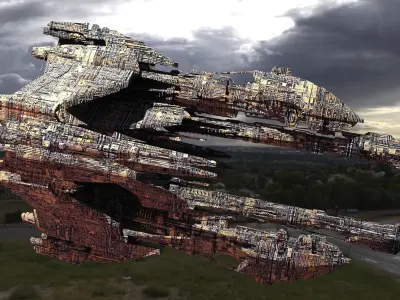 Planet tera former 1 3D model