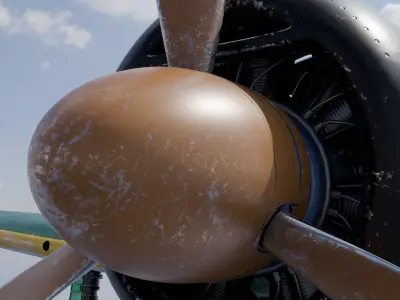 Mitsubishi A6M5 Reisen - Zero 3D model