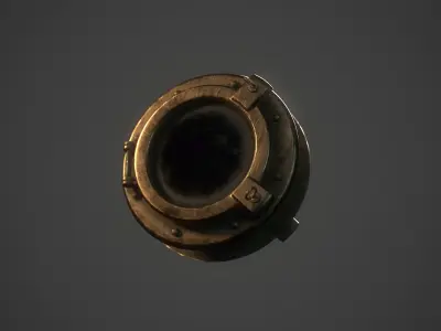 Porthole Low-poly 3D model
