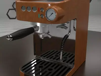 Home Espresso Machine 3D model