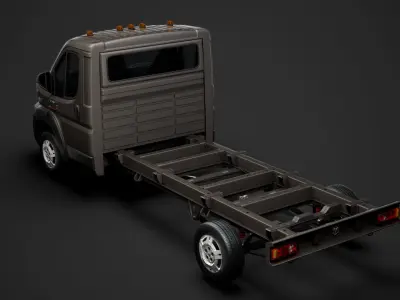 Ram Promaster Chassis Truck Single Cab 4035 WB 2019 3D model