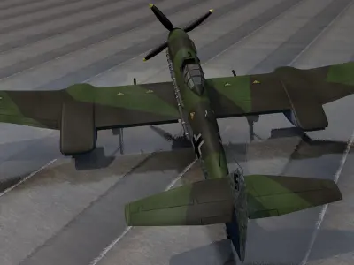 Blohm und Voss Bv-155v-1 3D model