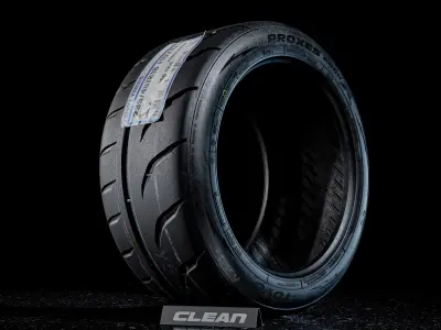 Tire Toyo Proxes R888R Full 3D 3D model