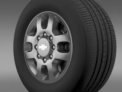 Chevrolet Silverado 3500HD 2012 3D model