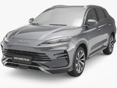 2025 BYD Sealion 6 DM-I With Interior 3D model purchase