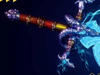 Frostmourne Sword 3D model