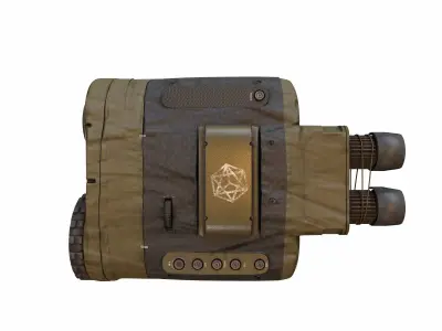 Laser designator 3D model
