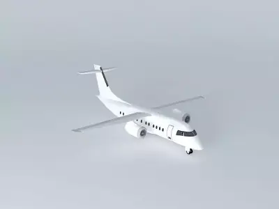 Template Dornier Do 328JET 3D model