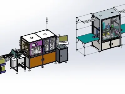 Automatic dispensing machine 3D model