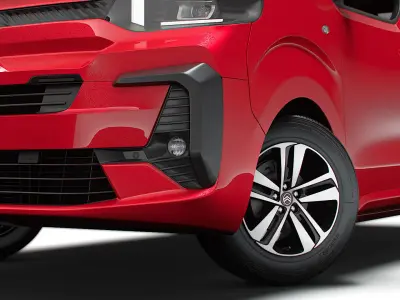 Citroen SpaceTourer XS 2024 3D model