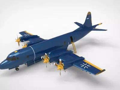 Lockheed P-3 Orion 3D model