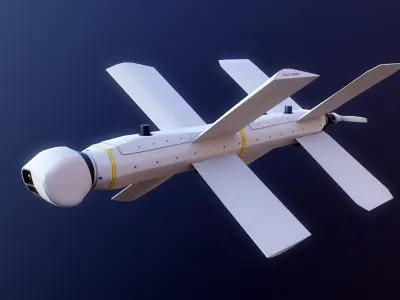 Zala Lancer-3 Kamikaze Drone 3D model