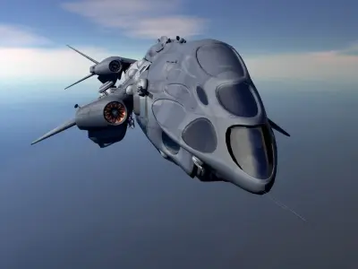 Federation Cargo Military  3D model