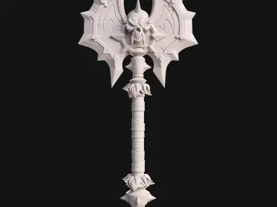 World of Warcraft - Battle For Azeroth Weapon 75mm for 3d print 3D print model