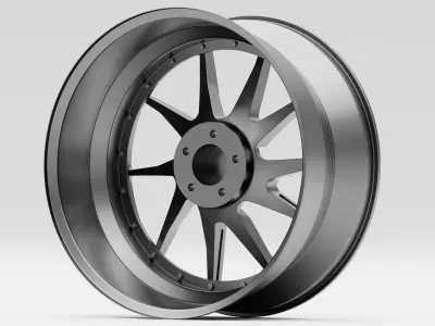 VLS 01 2-Piece Dualblock Rim 3D model