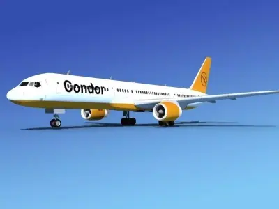 Boeing 757-200 Condor 3D model