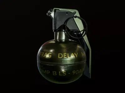 M67 GRENADE 3D model