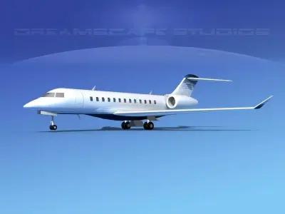 Global Express 6000 V05 3D model