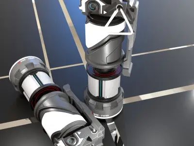 Grenade for game Ready Low-poly 3D model