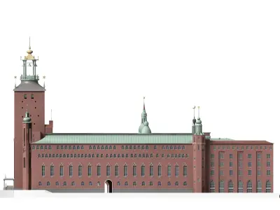 Stockholm City Hall 3D model