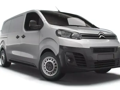 Citroen Dispatch M UK spec Enterprise 2020 3D model