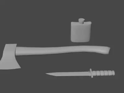 Survival - kit Free 3D model