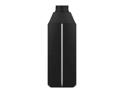 Canister plastic bottle 3D model