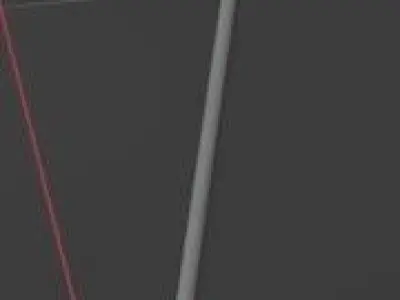 Melee weapon - Foil Free low-poly 3D model