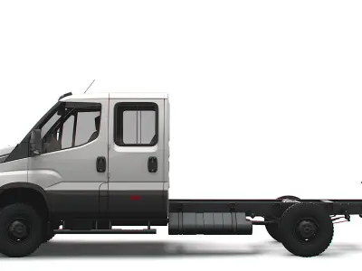 Iveco Dayli Doka 4x4 2017 3D model