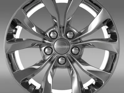 Chrysler 300 Limited 2015 rim 3D model