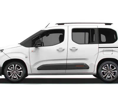 Citroen Berlingo XTR UK spec 2025 3D model