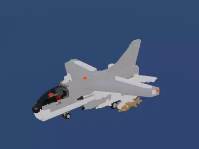 Lego starter kit Free 3D model