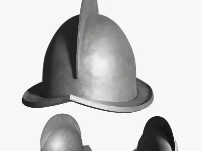 Military Spain Helmet Armor Warrior Legion 3D model