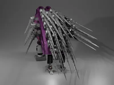 Robot Porcupine 3D model