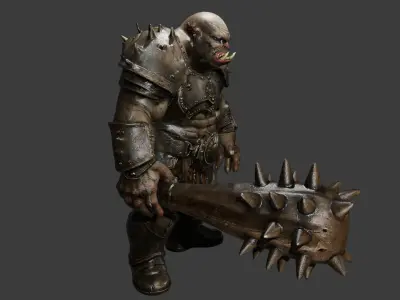 OGRE CHARACTER 3D model