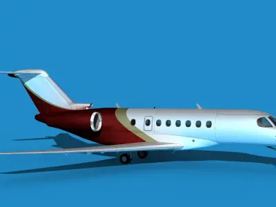 Cessna Citation C700 Longitude V06 3D model
