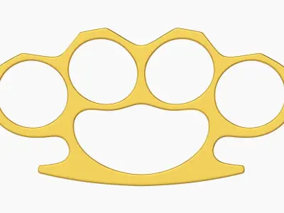 Classic knuckle 3D model