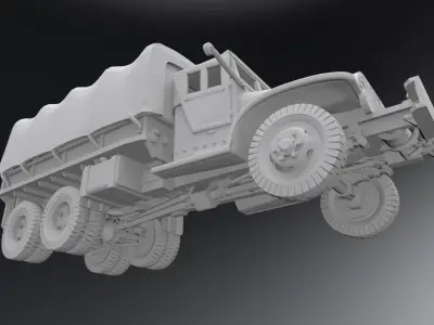 GMC CCKW mini scale 3D print model