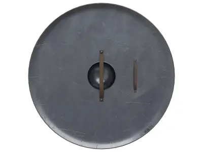 Medieval Shield Low-poly 3D model