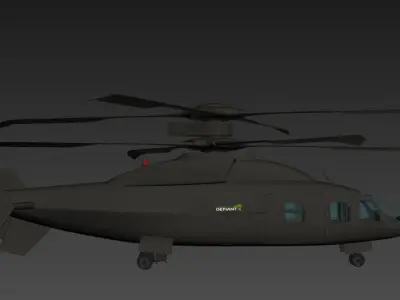 Sikorsky-Boeing SB-1 Defiant X 3D model