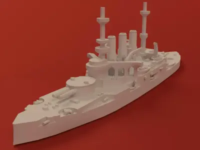 Pre-Dreadnought Potemkin-Panteleimon 3D print model