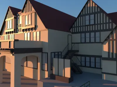 West Side Tennis Club 3D model