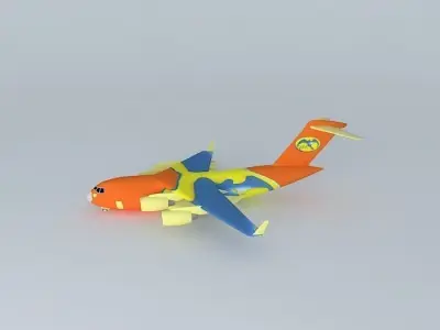 AirPlane NEG ( c17) Free 3D model