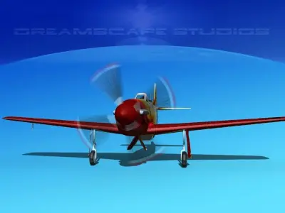 P-51 Mustang Sport V12 3D model