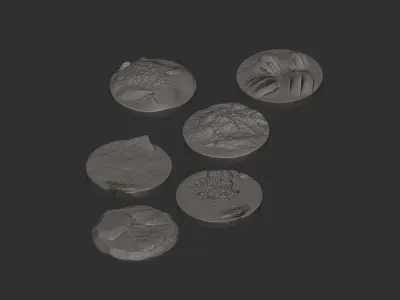 base miniatures print 3D print model